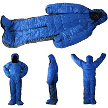 portable sleeping bag for men – lightweight humanoid sleeping bag for four seasons, camping, backpacking, outdoor and indoor