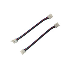 4 Unidades Conector Para Fita 5050/3528/5630 4 Pin 10 Mm