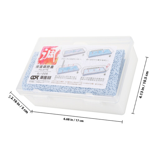1 Set Moisturizing Box For Water Decals Model Craft Hobby Tools 1