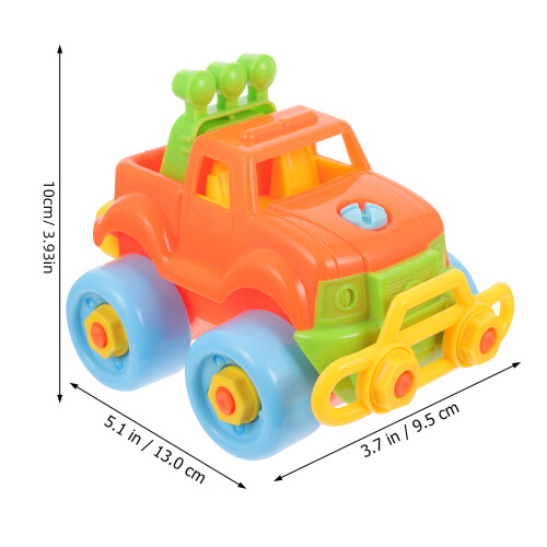 Conjunto De Carro Desmontável Educativo E 1