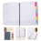 English Notebook Planner 2024 Monthly Daily Bloco Escritório 3