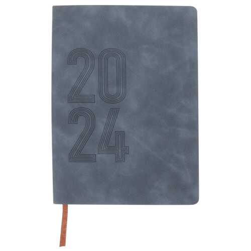 English Notebook Planner 2024 Monthly Daily Bloco Escritório 1