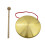One Set Small Hand Copper Gong With Mallet Percussion Instrument 1