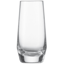 112420 Red Glass Clear 6 Glasses, 15.8 x 11.4 x 10.3 cm 6 pcs. (pack of 1) Schnapps 94 ml, 6 pieces Single