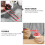 4St Flexibele Siliconen Spatels Voor Jam, En Makeup 10