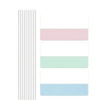 Étiquette PET colorée 30/60/120 pièces,-Morandi grande taille 3