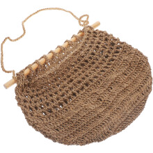 Wandmand Hangend Van Plantaardige Vezels Met Stijl