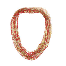 Raindrops Kristal Strass Ketting Voor Sieraden Rood 2 Mm