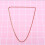 Raindrops Kristal Strass Ketting Voor Sieraden Rood 2 Mm 9