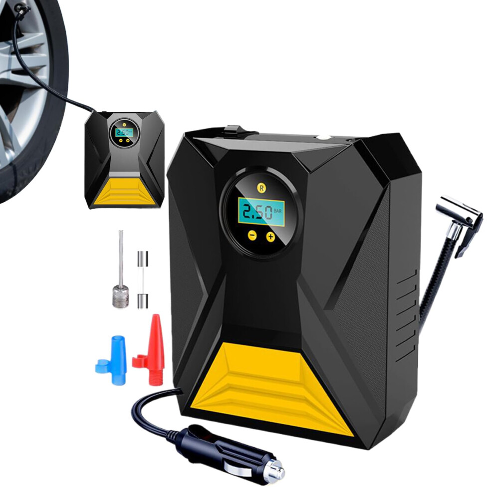 Air Compressor 12V Cordless Electric Pump With Digital Pressure Gauge And Display For Car Motorcycle Bike Bicycle Truck 9001264166779