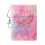 Bloc-notes de poche Miniature en fourrure,-Papillon coloré 1