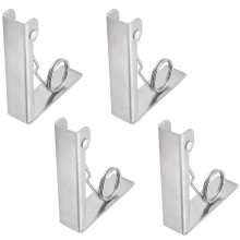 4 Tischrockclips Elastisch Tischdeckenklammer