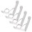 4 Tischrockclips Elastisch Tischdeckenklammer 5