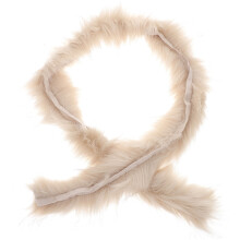 1Women Fluffy Boa Wit Voor Maskerade En Kerstaccessoire