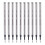 10Pcs Universal Ballpoint Pen Refill-Black 0.5 Direct insertion 1