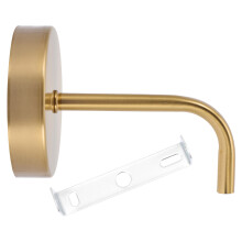 2Sets Wandlampen Halter Metall Gold Robust Für Schlafzimmer Licht