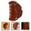 Haarkamm Holz Weitstufig Haushaltskamm Massager 3