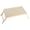 1Pc Beige Wooden Laptop Table Folding Desk Ergonomic Home Study Table 1