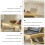 1Pc Beige Wooden Laptop Table Folding Desk Ergonomic Home Study Table 10