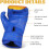 Boxing Gloves for Kids 611, Flame Pattern, Breathable  with Fastening Strap 4
