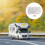 1Pc Rv Interior Lamp White ABS Dome Light Energy Saving 3
