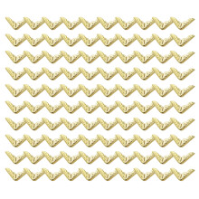 100 stuks album hoekhoezen antieke album-goud 2cm