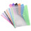12Pcs A4 File Bag Document Bag Clear File-6 horizontal style m 1