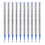 Replacement Pen Refills For Ballpoint-Blue 0.7 Direct insertion 1