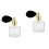 2Ud Perfume Vidrio Spray Recargable Reutilizable Transparente 4