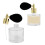 2Ud Perfume Vidrio Spray Recargable Reutilizable Transparente 10
