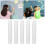 10Pcs Transparent Plastic Chalk Holder Water Soluble Eco-Friendly 4