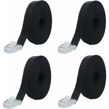 Solution de fixation polyvalente, sangles d'arrimage réglables pour diverses applications, rangement facile, construction durable pour les travaux