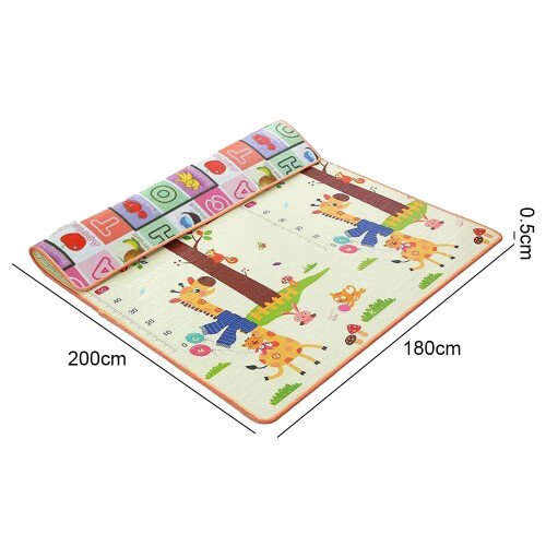 Πτυσσόμενο χαλάκι παιχνιδιού για παιδιά, ελαφριά επιλογή μεταφοράς για 1