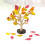 wooden with leaves 3d diy educational toy 8