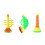 3Pcs Musical Instruments Shaped Bubble Machine For Kids Outdoor Play 10