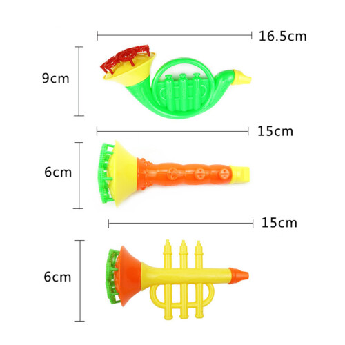 3Pcs Musical Instruments Shaped Bubble Machine For Kids Outdoor Play 1