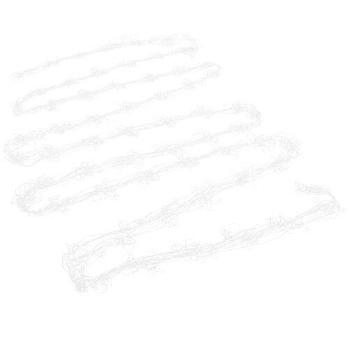 White Polyester Trellis Netting for Garden Plants Climbing Support