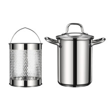 Ensemble de friteuses de grande capacité avec panier et