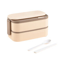 Lunch Box Stainless Steel Food Container for-Light Coffee