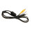 Reusable Nylon Cable Strips Black Self-Adhesive Cord Fastener 4