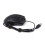 Reusable Nylon Cable Strips Black Self-Adhesive Cord Fastener 7