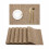 Eco-Chic Dining Solutions, Environment Friendly PVC Placemats Set with Heatproof Woven, Washable for Dining Table Decoration 1