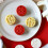 Neujahrs-Runde Mondkuchen-Pressformen, Plätzchenstempel, 4
