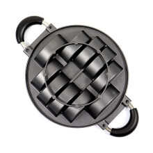 Cooking Cake Pans 10 Hole Cast Aluminum Omelettes Pans Nonstick