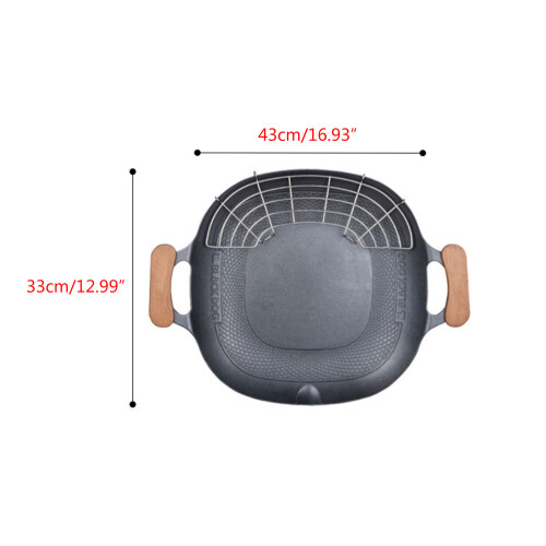 Lightweight Cooking Tray Wilderness Cookware Roastig Grilling 2