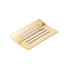 Steel Soap Dish, Bar Soap Tray Soap Holder Tray Soap-Gold