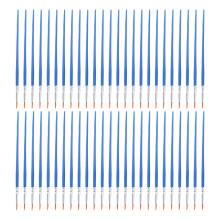 50 Pcs Artist Paintbrush Acrylic Brush Flat-9.5 round head