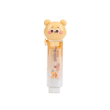 Ours Push Pull gomme coulissante en caoutchouc crayon gommes
