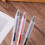 Stylo Gel rétractable à séchage rapide, 0.5MM, pour-Rouge 6