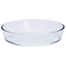 Piatto Piatto Per Pizza In Borosilicato Resistente Calore